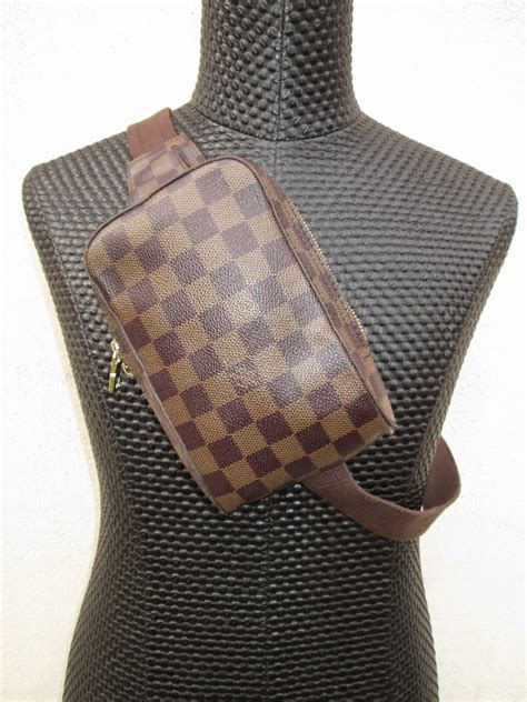 louis vuitton damier ebene belt bag